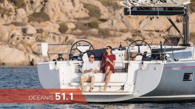 Poppa Barca a vela Oceanis 51.1 per il servizio noleggio - Skipper Armatori
